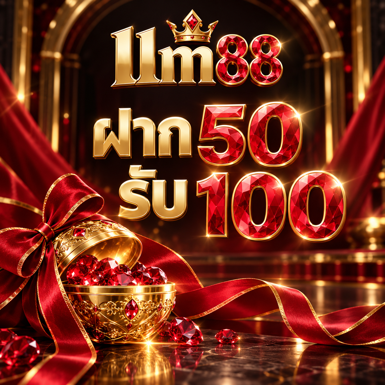 โปรโมชั่น llm88 ฝาก 50 รับ 100